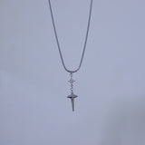 Shiny Cross Necklace