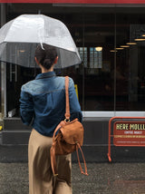 [BELLIDE MADE]  vintage cropped denim shirt