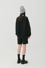 Reverse Bear Patch Shorts_Black (6684800974966)