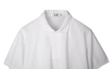 COLLAR IRON TIP PIQUE T-SHIRT WHITE (6566845153398)