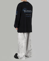 モーターダイイング長袖Tシャツ