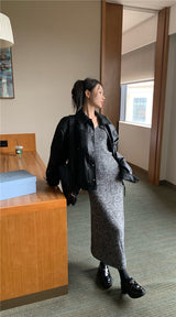 ボカシソフトロングドレス/Bokashi Soft Long Dress