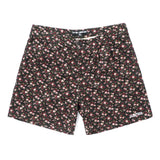 FLORAL SHORTS - BLACK (6675724599414)
