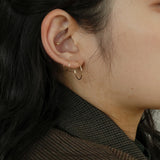 [シングルピアス] 14K ゴールドボールピアス/[single piercing] 14K GOLD BALL PIERCING (3mm)