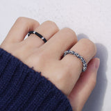 レターリング1 / [CCNMADE] LETTER RING 1 (Brown&Blue)