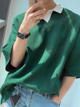 ASCLO Mix PK Collar T Shirt (4color)