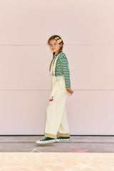 [KIDS] KIRSH X MISAKI KAWAI キッズビッグコーデュロイオーバーオールパンツ