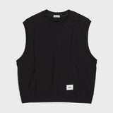 BASIC LABEL SWEAT VEST (6568439251062)