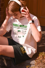 フレッシュミルククルーネックユニセックスTシャツ / Fresh milk crew neck Unisex T-shirt