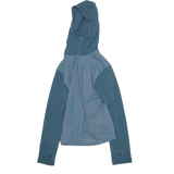 BALACLAVA knit zip up_blue