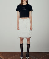 ホットフィックス半袖トップ / HOTFIX HALF SLEEVE TOP (BLACK)