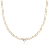 ドロシーパールネックレス/dorothy pearl necklace