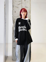 VENTIQUE Rose Club Long-Sleeved T-Shirt 2color