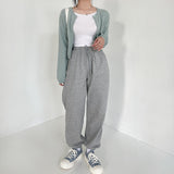 Round Neck Cardigan