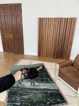 Tapestry woven blanket WB03