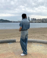 グラデーションデニムパンツ / GM Gradation Denim Pants (XS ~ L)