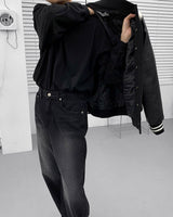 オビーウールバーシティージャケット / CR Obie wool varsity jacket (2 colors)