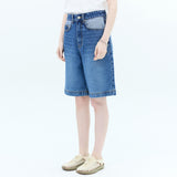 ダブルポケットデニムショートパンツ / Double pocket denim short pants