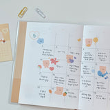 Colorful sticker (1 set of 2 sheets) (6695850934390)