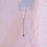 y shape necklace