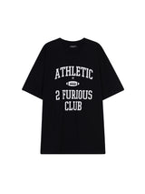 アスレチックオーバーサイズTシャツ /ATHLETIC OVERSIZED T-SHIRT BLACK