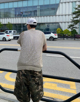 No.9495 NET KNIT VEST