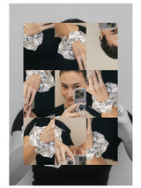 Silver Scrunchie (Silver)