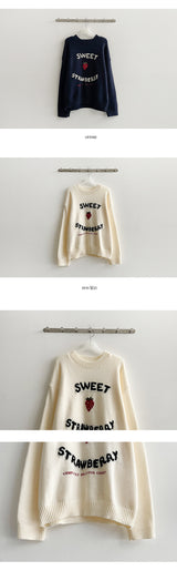 La New Sweet Strawberry Knit