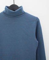 シンストライプウォームポーラーTシャツ/Thin Stripe Warm Polar T-shirt (4color)