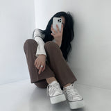 Loose-Leg Slacks