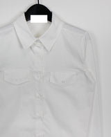 パリカラーTシャツ/Paris collar T-shirt (2color)