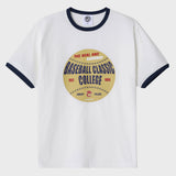 ザリアルワンベースボールクルーネックユニセックスTシャツ / The Real One Baseball crew neck Unisex T-shirt