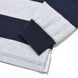 キルシースモールチェリーラグビーボーダーラインフーディー／UNI SMALL CHERRY RUGBY SHIRT KA [NAVY] (6597389287542)