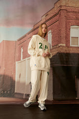 センスロゴフーディー/25P SENSE LOGO HOODIE_CREAM