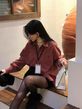 [BELLIDE MADE] Romance Corduroy Loose Fit Shirt & Shirt
