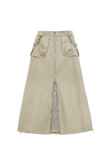 [23SS LSD COLLECTION]カーゴジッパースカート / [23SS LSD COLLECTION] ﻿Cargo Zipper Skirt