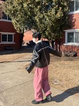 Candy floss jogger pants