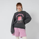 SUGAR CAKE SWEAT SHIRT_PIGMENT GREY