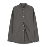ナイロンユーティリティポケットランドリーシャツ / NYLON UTILITY POCKET LAUNDRY SHIRT CHARCOAL