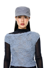 KEPI CORDUROY HAT / BLUE GREY