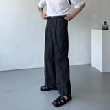 ピンタックデニムスラックス / EV BOLN Pintuck Denim Slacks