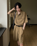 ジャンプスーツ/[ベルトあり] Jamie Jumpsuit (2 color)