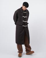 ウールダッフルインナコート/ーキルティングwool duffle inner quilting coat 3color