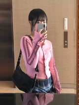 Tracking cardigan