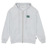 TTグリーン2WAYジップフーディー (Z11112FW) - GREY