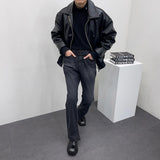 ジャレッドレザーファージャケット/FL Jared Leather Fur Jacket