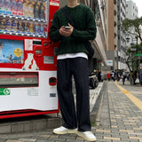 セイントデイリーツイストラウンドニットウェア