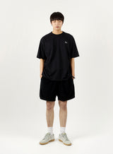 TERRY EASY SHORTS black (6581470691446)