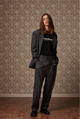Buckle suit jacket - Charcol (4622118092918)