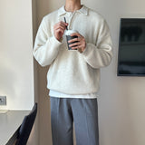 ハチボタンカラーニットウェア / LMN Hachi Button Collar Knitwear (7 colors)